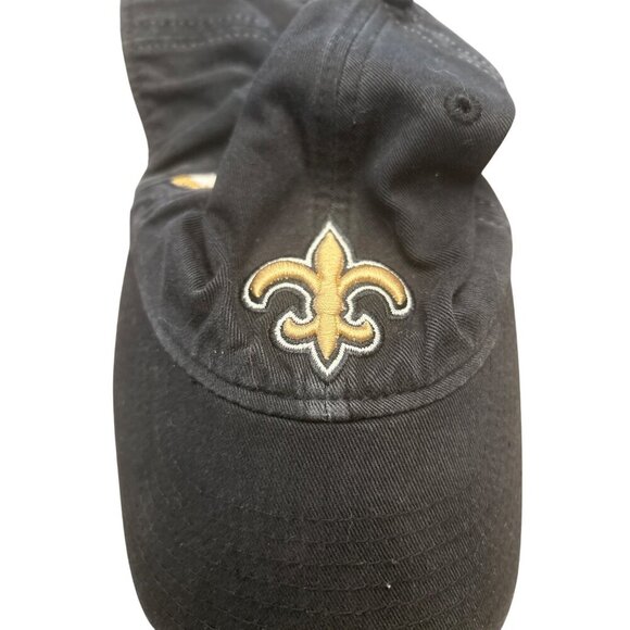New Orleans Saints NFL Onfield Reebok Cap Black Adjustable - Picture 4 of 5